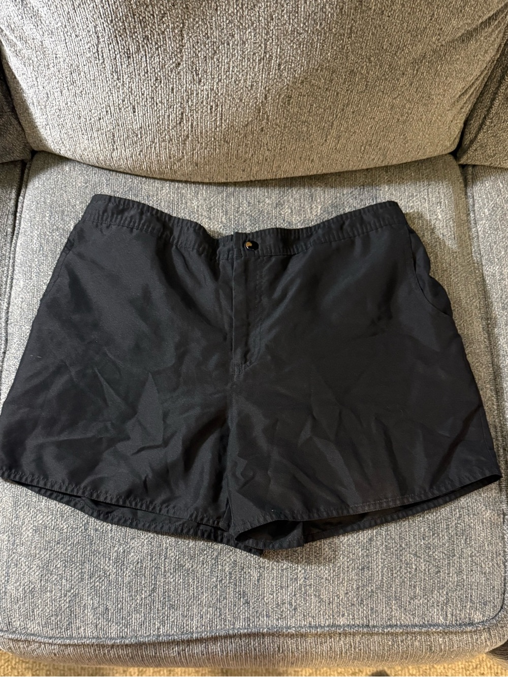 Merona Black Pull-On Elastic Waist Shorts